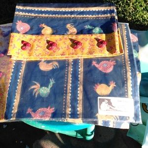 4 ATTRACTIVE JANE LESLIE CHICK PLACEMAT